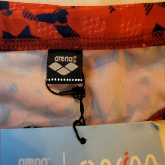 Arena Men's Network Swim Brief Size 30 New With Tag Red and Blue Rare - Picture 8 of 15